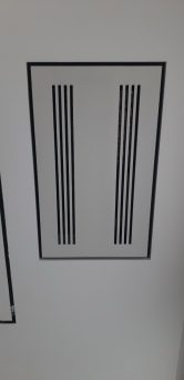 دریچه بازدید دستگاه به همراه دریچه اسلوت خطی دمنده و مکنده